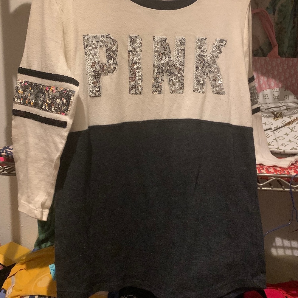 Vs PINK long sleeve BLING